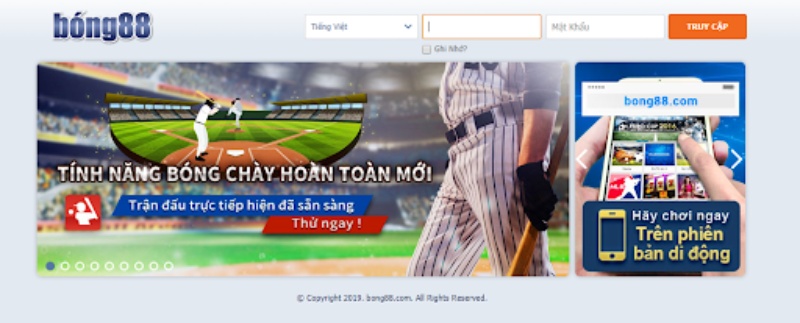 Hệ thống trang web của nhà cái hỗ trợ đầy đủ ngôn ngữ Tiếng Việt 